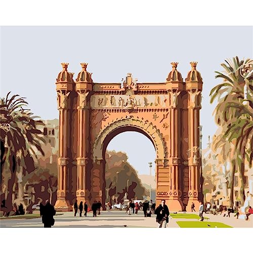 YSCOLOR Barcelona Schlosspark Malen Nach Zahlen Kits Malen Nach Zahlen Für Erwachsene Für Kinder Malen Nach Zahlen Diy Acryl Malset Malen Nach Zahlen Kits Für Erwachsene 40X50cm YSCOLOR Barcelona Schlosspark Malen Nach Zahlen Kits Malen Nach Zahlen Für Erwachsene Für Kinder Malen Nach Zahlen Diy Acryl Malset Malen Nach Zahlen Kits Für Erwachsene 40X50cm von YSCOLOR