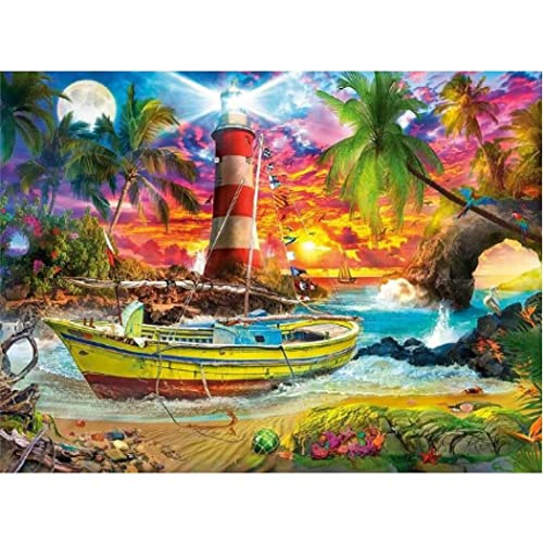 YSCOLOR Diy Malen Nach Zahlen Für Erwachsene Und Kinder, Boot Und Leuchtturm Malen Nach Zahlen Für Anfänger, Malen Nach Zahlen, Perfekt Für Geschenkdekoration, Kindergeschenke 40X50cm YSCOLOR Diy Malen Nach Zahlen Für Erwachsene Und Kinder, Boot Und Leuchtturm Malen Nach Zahlen Für Anfänger, Malen Nach Zahlen, Perfekt Für Geschenkdekoration, Kindergeschenke 40X50cm von YSCOLOR