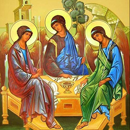 YSCOLOR Diamant Painting 3D Neue DIY 5D Voller Diamanten Stickerei Religionen Icons Die Heilige Dreifaltigkeit Diamant Malerei Kreuzstich Mosaik Bild Wandaufkleber 30X30Cm YSCOLOR Diamant Painting 3D Neue DIY 5D Voller Diamanten Stickerei Religionen Icons Die Heilige Dreifaltigkeit Diamant Malerei Kreuzstich Mosaik Bild Wandaufkleber 30X30Cm von YSCOLOR