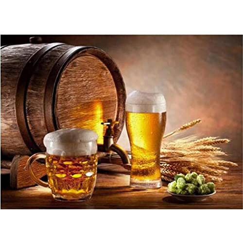 YSCOLOR Diamant Painting Diy 5D Diamond Art Kits Für Anfänger Full Round Drill Beer Color Diamant Malerei Diamond Embroidery 30x40cm YSCOLOR Diamant Painting Diy 5D Diamond Art Kits Für Anfänger Full Round Drill Beer Color Diamant Malerei Diamond Embroidery 30x40cm von YSCOLOR