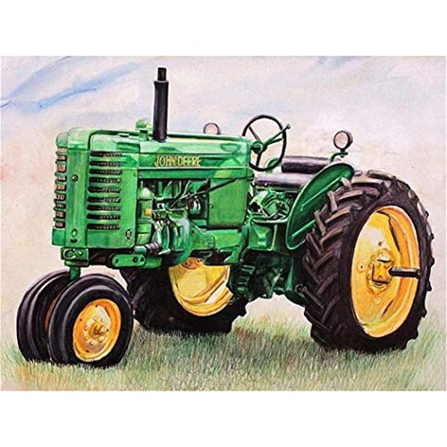 YSCOLOR Diamant Painting Diy Diamant Malerei Kits Kinder Grüner Traktor Diamantstickbilder Malen Nach Zahlen Kits 30x40cm YSCOLOR Diamant Painting Diy Diamant Malerei Kits Kinder Grüner Traktor Diamantstickbilder Malen Nach Zahlen Kits 30x40cm von YSCOLOR