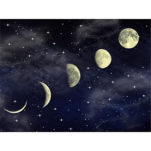 YSCOLOR Diamant Painting Mondphase Diamant Malerei Kits Für Erwachsene 5D Kits Für Erwachsene Kinder Diamond Art 30x40cm YSCOLOR Diamant Painting Mondphase Diamant Malerei Kits Für Erwachsene 5D Kits Für Erwachsene Kinder Diamond Art 30x40cm von YSCOLOR