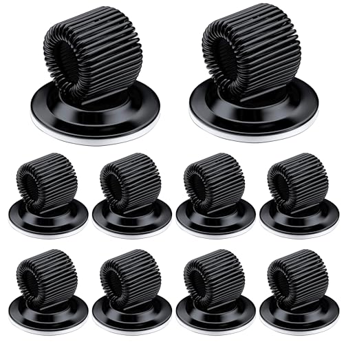 YSDMY Stifthalter Clips 10 Stück Stahl Stifthalter selbstklebender Stifthalter mit Einstellbarer Federschlaufe,Stiftehalter für Notebook-Klemmbrett, Kühlschrank, Whiteboard YSDMY Stifthalter Clips 10 Stück Stahl Stifthalter selbstklebender Stifthalter mit Einstellbarer Federschlaufe,Stiftehalter für Notebook-Klemmbrett, Kühlschrank, Whiteboard von YSDMY