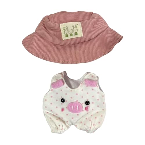 Bekleidung für 17cm Original Plüsch,Puppen Bekleidung Kuscheltier Kleidung Outfit nur Bekleidungs zubehör für 17cm Plush Pullover Hoodie Bekleidung DIY Kinder Geschenke(#H) von YSFWL