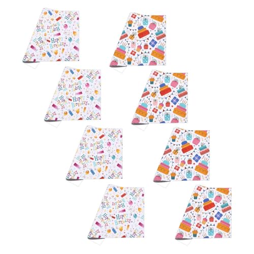 8 Stück Geburtstagsgeschenkpapier, Bunt Bedrucktes Origami, Wasserfestes Geschenkpapier, Blumenverpackungspapier, Kreatives Origami, Geeignet Für Geschenkverpackungen Und Diy-Bastelarbeiten 8 Stück Geburtstagsgeschenkpapier, Bunt Bedrucktes Origami, Wasserfestes Geschenkpapier, Blumenverpackungspapier, Kreatives Origami, Geeignet Für Geschenkverpackungen Und Diy-Bastelarbeiten von YSJCHEBS