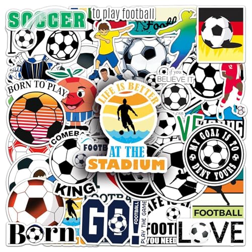 YSJCHEBS 100 Graffiti-Aufkleber Zum Thema Fußball, Kreative Aufkleber, Modische Aufkleber, Können Zum Dekorieren Von Skateboards, Handyhüllen Und Gepäck Verwendet Werden YSJCHEBS 100 Graffiti-Aufkleber Zum Thema Fußball, Kreative Aufkleber, Modische Aufkleber, Können Zum Dekorieren Von Skateboards, Handyhüllen Und Gepäck Verwendet Werden von YSJCHEBS