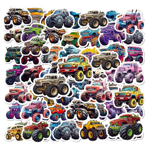 YSJCHEBS 100 Monster-Truck-Aufkleber, Kreative Cartoon-Aufkleber, Interessante Aufkleber, DIY-Gepäck- Und Wasserbecher-Dekorationsaufkleber, Jungenaufkleber-Geschenke YSJCHEBS 100 Monster-Truck-Aufkleber, Kreative Cartoon-Aufkleber, Interessante Aufkleber, DIY-Gepäck- Und Wasserbecher-Dekorationsaufkleber, Jungenaufkleber-Geschenke von YSJCHEBS