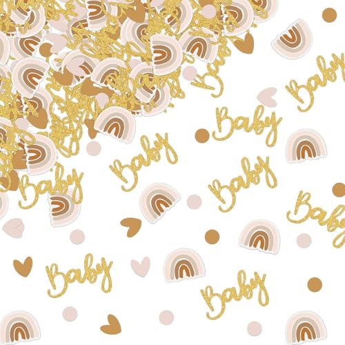 YSJCHEBS 100 Stück Babyparty-Konfetti, Babyparty-Dekorationen, Duschkonfetti, Baby-Geschlechts-Dekorationspapier, Party-Tischdekoration YSJCHEBS 100 Stück Babyparty-Konfetti, Babyparty-Dekorationen, Duschkonfetti, Baby-Geschlechts-Dekorationspapier, Party-Tischdekoration von YSJCHEBS