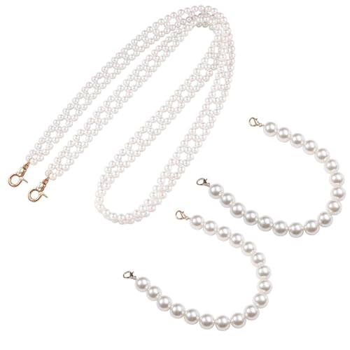 YSJCHEBS 3 Perlen-Taschenketten, Perlen-Handy-Lanyard, Handyketten-Riemen, Handtaschen-Perlenkette, Crossbody-Taschen-Ersatzkette, Perlen-Lanyard Für Damen YSJCHEBS 3 Perlen-Taschenketten, Perlen-Handy-Lanyard, Handyketten-Riemen, Handtaschen-Perlenkette, Crossbody-Taschen-Ersatzkette, Perlen-Lanyard Für Damen von YSJCHEBS