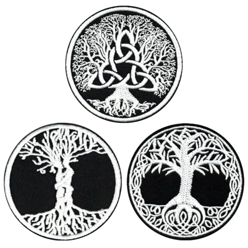 YSJCHEBS 3 Stück Stickaufnäher, Kleidungsdekorationsaufnäher, Kleidungsaufnäher, Nähaufnäher, Bekleidungszubehör YSJCHEBS 3 Stück Stickaufnäher, Kleidungsdekorationsaufnäher, Kleidungsaufnäher, Nähaufnäher, Bekleidungszubehör von YSJCHEBS