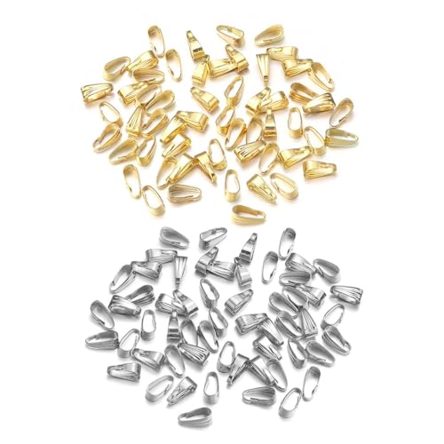 YSJCHEBS 400 Stück Anhängerschnallen, Halskettenschnallen, Schmuck-DIY-Materialien, Schmuckherstellungszubehör, Halskettenanhänger-Verbindungsschnallen, DIY-Handwerksproduktion YSJCHEBS 400 Stück Anhängerschnallen, Halskettenschnallen, Schmuck-DIY-Materialien, Schmuckherstellungszubehör, Halskettenanhänger-Verbindungsschnallen, DIY-Handwerksproduktion von YSJCHEBS