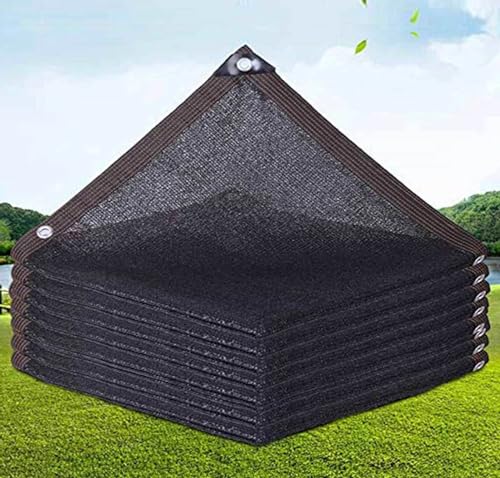 Sonnensegel, Netzstoff, 90 % Lochabstand, 1 m mit Ösen, wärmeisolierende Netzplane, für den Außenbereich, für Schatten/Pflanze/Blumen/Terrasse, Schwarz, 2 x 4 m Sonnensegel, Netzstoff, 90 % Lochabstand, 1 m mit Ösen, wärmeisolierende Netzplane, für den Außenbereich, für Schatten/Pflanze/Blumen/Terrasse, Schwarz, 2 x 4 m von YSPP