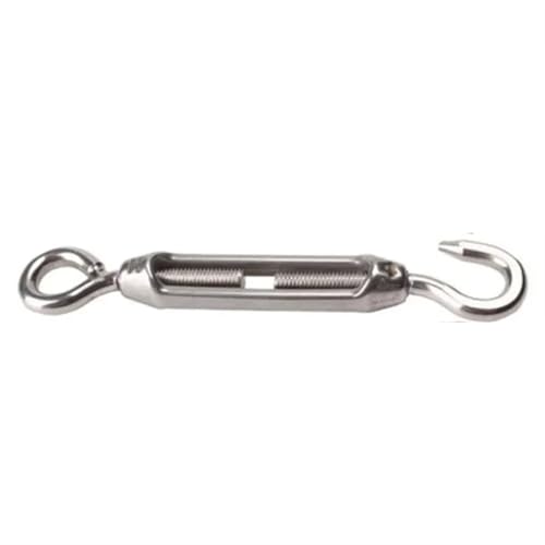 YTBHSHXZ, 1 PCS M6 M8 M10 Edelstahl 304 Haken & Auge Spannschloss Draht Seil Spannung(M6) von YTBHSHXZ