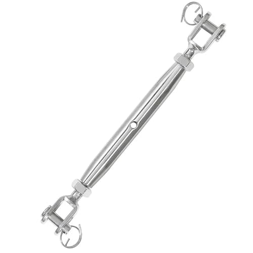 YTBHSHXZ, 2Pcs M6 6mm Spannschloss Edelstahl 316 Kiefer Und Kiefer Kabel Spanner YTBHSHXZ, 2Pcs M6 6mm Spannschloss Edelstahl 316 Kiefer Und Kiefer Kabel Spanner von YTBHSHXZ