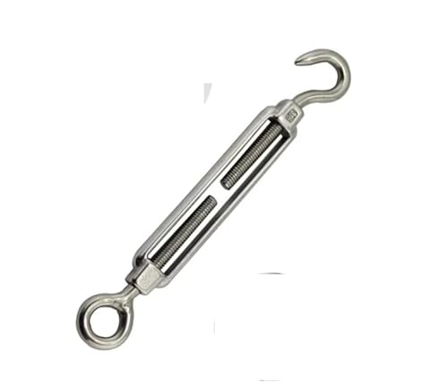 YTBHSHXZ, 5PCs Edelstahl Spannschloss Anpassung Haken Ring Schraube Draht Seil(Oc Type,M5) von YTBHSHXZ