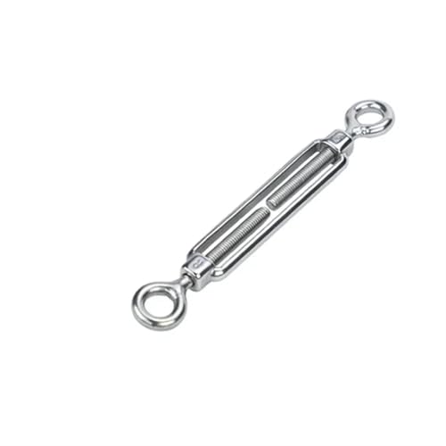 YTBHSHXZ, 5PCs Edelstahl Spannschloss Anpassung Haken Ring Schraube Draht Seil(Oo Type,M5) von YTBHSHXZ
