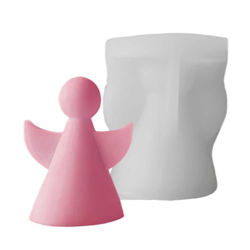 Engel Silikonform - 3D Engel Aromatherapie Duftkerzen Gießform - Antihaft Handwerksform Für Zement Ton Muffin Seife Dessert Projekte von YTGOCN