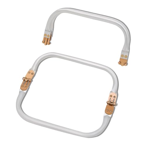 YTKavq 17,8 cm Geldbörsenrahmen, rechteckige Geldbörsen-Hardware mit Rahmen Kiss Lock für DIY Geldbörse Herstellung Zubehör & Nähen Tasche Clutch Handwerk 2 Stück von YTKavq