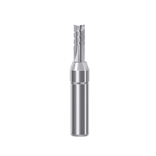 1/2 Zoll 12,7 mm Schaft Wolfram-Einsteckhartmetallfräser 2 Nuten/3 Rillen TCT gerader Fräser gerade Nutfräser (3-schneidig, 1/2 x 8 x 22) von YTRRE