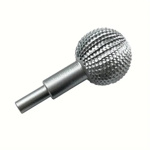 10 mm Kugel-Drehfräser, Drehschleifkopf, Kugelhobel, Winkelschleifer, Aufsätze für Holzschnitzen, Schleifen, Polieren, Gravieren (Silber) von YTRRE