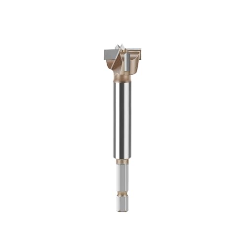 10 mm bis 50 mm, professioneller Sechskantschaft, Holzbearbeitung, Scharnierbohrer, Wolframkarbid-Klinge, Dreizahn-Doppelklingen-Design, mehrere Größen (20 mm) von YTRRE