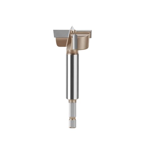 10 mm bis 50 mm, professioneller Sechskantschaft, Holzbearbeitung, Scharnierbohrer, Wolframkarbid-Klinge, Dreizahn-Doppelklingen-Design, mehrere Größen (32 mm) von YTRRE
