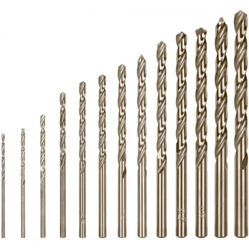 13-teiliges M35 HSS-Spiralbohrer-Set, Kobalt-Bohrer, Cobalt-Bohrer-Set, Edelstahl von YTRRE