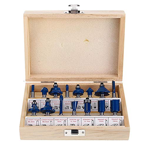 15 x 1/4-Zoll-Schaft Fräser für Holzbearbeitung 15 x 1/4-Zoll-Schaft Fräser für Holzbearbeitung von YTRRE