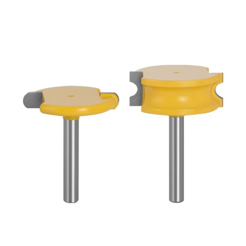 2-teiliges Kanu-Flöten- und Perlenfräser-Set, präzises Schneidwerkzeug, ideal für dekorative Kanten (8 mm) von YTRRE