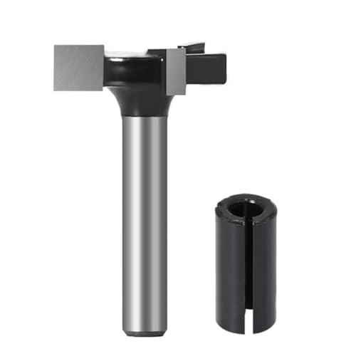 CNC-Fräser mit 3 Rillen, für Spoilboard-Oberflächen, Fräser (6 mm) von YTRRE