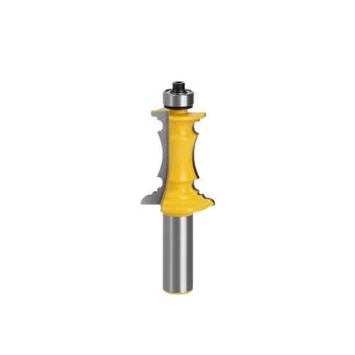 Kleiner Fräser für gehrte Schublade, Hartmetall, langlebiges Design, vielseitiges Präzisionsschneiden, beliebtes Holzbearbeitungszubehör (12 mm x 1-1/2) von YTRRE
