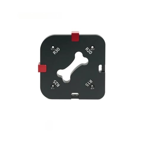 R15-R50 R15-R50 Eck-Fräserschablone für Holzbearbeitung, R15-R50, R-R30, R-R30 R15-R50 R15-R50 Eck-Fräserschablone für Holzbearbeitung, R15-R50, R-R30, R-R30 von YTRRE
