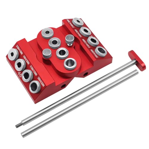 V-Drill Guide 30 45 90 Angled Drill Guide Jig with 4 Sizes Holes for Flat Surface Round Part Corner Angled Straight Hole V-Drill Guide 30 45 90 Angled Drill Guide Jig with 4 Sizes Holes for Flat Surface Round Part Corner Angled Straight Hole von YTRRE