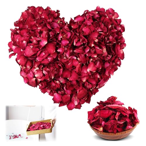 Blütenkonfetti Hochzeit 250g, Rosenblätter Natürliche Getrocknete 100% Blütenblätter Hochzeit Biologisch Konfetti Rose für Geburtstag Vorschlag Party Feiern Blütenkonfetti Hochzeit 250g, Rosenblätter Natürliche Getrocknete 100% Blütenblätter Hochzeit Biologisch Konfetti Rose für Geburtstag Vorschlag Party Feiern von YTSMFL