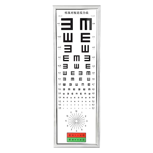YTUOL LED-Sehtafel, Sehtafel-Leuchtkasten, LED-Sehtafel Mit Farbblindheits-Testmuster, Blendfrei Und Mit Klarer Schrift, Robust, Langlebig Und Energiesparend, Für Augenärzte Und Schulen YTUOL LED-Sehtafel, Sehtafel-Leuchtkasten, LED-Sehtafel Mit Farbblindheits-Testmuster, Blendfrei Und Mit Klarer Schrift, Robust, Langlebig Und Energiesparend, Für Augenärzte Und Schulen von YTUOL