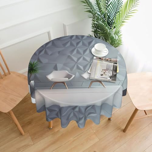 YTUOPWE Runde dekorative Tischdecke mit ruhigem Weltraum-Muster, für Innen- und Außenbereich, Partys, Hochzeiten, 152,4 cm YTUOPWE Runde dekorative Tischdecke mit ruhigem Weltraum-Muster, für Innen- und Außenbereich, Partys, Hochzeiten, 152,4 cm von YTUOPWE