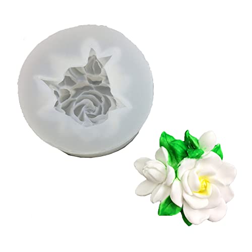 Gardenias Jasmin-Silikonform für Fondant, Kuchen, Schokolade, Kuchen, Dekoration, Werkzeuge, Küchen-Backzubehör, Formen zum Backen, Silikon für Dekorationen, Dekorationen, Gebäckformen, Epoxidharz Gardenias Jasmin-Silikonform für Fondant, Kuchen, Schokolade, Kuchen, Dekoration, Werkzeuge, Küchen-Backzubehör, Formen zum Backen, Silikon für Dekorationen, Dekorationen, Gebäckformen, Epoxidharz von YTtkku