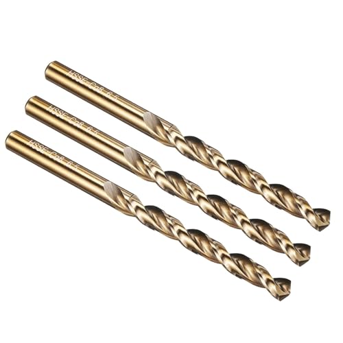 Multifunktionsbohrbit Set, Cobalt High-Speed-Stahl-Jobber gerade Shank 135 ° Gold-Finish-Twist-Bohrer-Bit-Sets für Hartstahl, Holz, Plastik Multifunktionsbohrbit Set, Cobalt High-Speed-Stahl-Jobber gerade Shank 135 ° Gold-Finish-Twist-Bohrer-Bit-Sets für Hartstahl, Holz, Plastik von YUAEB biao Boutique Shop UK