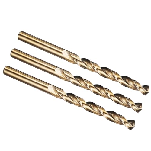 Multifunktionsbohrbit Set, Cobalt High-Speed-Stahl-Jobber gerade Shank 135 ° Gold-Finish-Twist-Bohrer-Bit-Sets für Hartstahl, Holz, Plastik Multifunktionsbohrbit Set, Cobalt High-Speed-Stahl-Jobber gerade Shank 135 ° Gold-Finish-Twist-Bohrer-Bit-Sets für Hartstahl, Holz, Plastik von YUAEB biao Boutique Shop UK