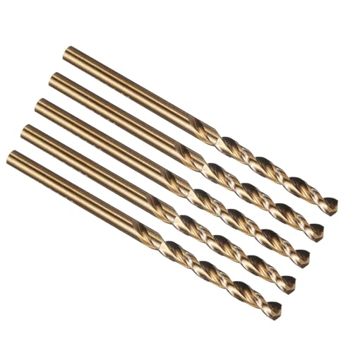 Multifunktionsbohrbit Set, Cobalt High-Speed-Stahl-Jobber gerade Shank 135 ° Gold-Finish-Twist-Bohrer-Bit-Sets für Hartstahl, Holz, Plastik Multifunktionsbohrbit Set, Cobalt High-Speed-Stahl-Jobber gerade Shank 135 ° Gold-Finish-Twist-Bohrer-Bit-Sets für Hartstahl, Holz, Plastik von YUAEB biao Boutique Shop UK