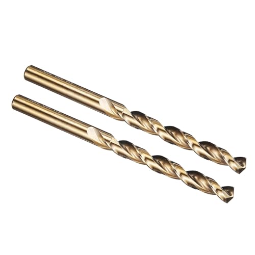 Multifunktionsbohrbit Set, Cobalt High-Speed-Stahl-Jobber gerade Shank 135 ° Gold-Finish-Twist-Bohrer-Bit-Sets für Hartstahl, Holz, Plastik Multifunktionsbohrbit Set, Cobalt High-Speed-Stahl-Jobber gerade Shank 135 ° Gold-Finish-Twist-Bohrer-Bit-Sets für Hartstahl, Holz, Plastik von YUAEB biao Boutique Shop UK