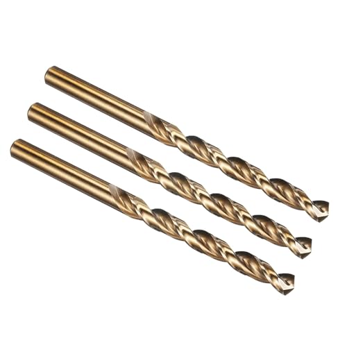 Multifunktionsbohrbit Set, Cobalt High-Speed-Stahl-Jobber gerade Shank 135 ° Gold-Finish-Twist-Bohrer-Bit-Sets für Hartstahl, Holz, Plastik Multifunktionsbohrbit Set, Cobalt High-Speed-Stahl-Jobber gerade Shank 135 ° Gold-Finish-Twist-Bohrer-Bit-Sets für Hartstahl, Holz, Plastik von YUAEB biao Boutique Shop UK