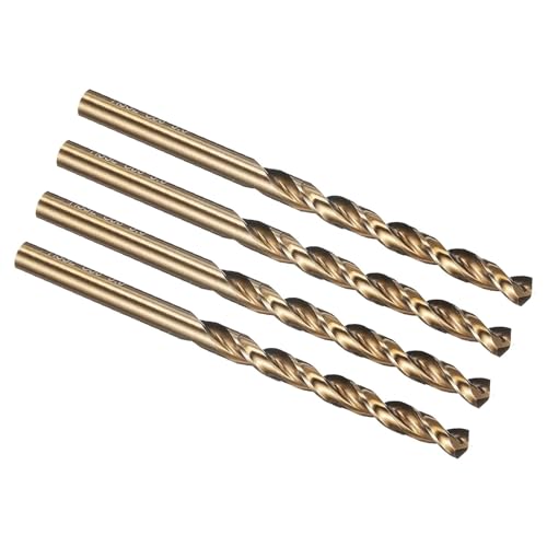 Multifunktionsbohrbit Set, Cobalt High-Speed-Stahl-Jobber gerade Shank 135 ° Gold-Finish-Twist-Bohrer-Bit-Sets für Hartstahl, Holz, Plastik Multifunktionsbohrbit Set, Cobalt High-Speed-Stahl-Jobber gerade Shank 135 ° Gold-Finish-Twist-Bohrer-Bit-Sets für Hartstahl, Holz, Plastik von YUAEB biao Boutique Shop UK