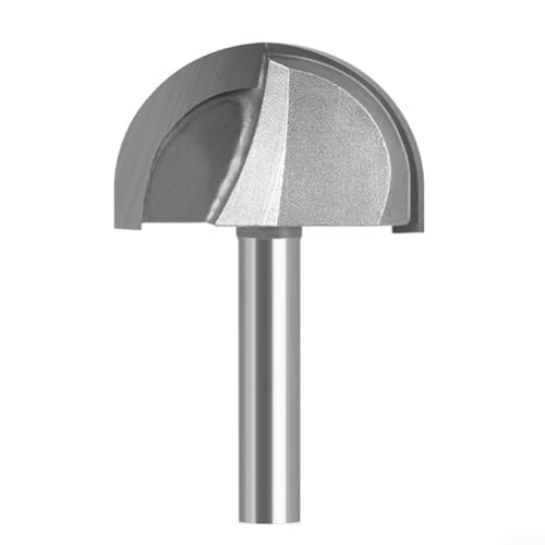 YUANGANG Hohlkehlfräser 8 mm Schaft Oberfräser Hohlkehlfräser, Rund Nase Cove Core Box Fräser Holzbearbeitung Fräser für Hart- und Weichhölzer von YUANGANG
