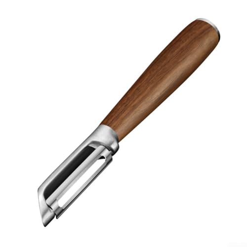 Gemüseschäler, Küchenschäler mit Edelstahl-Schwenkklinge und Holzgriff für Gemüse und Obst Gemüseschäler, Küchenschäler mit Edelstahl-Schwenkklinge und Holzgriff für Gemüse und Obst von YUANGANG
