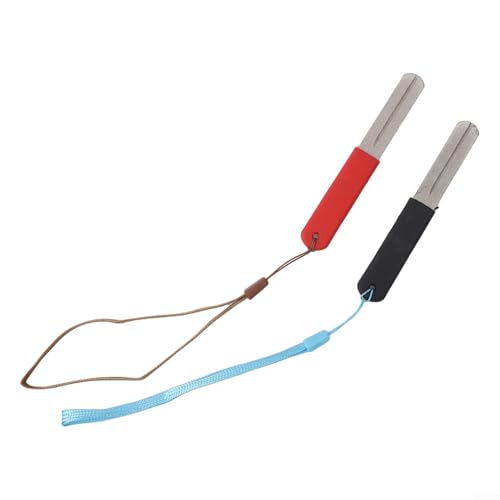 Innovativer Fischhakenschärfer für Outdoor-Zubehör, effizienter Fischhakenschärfer an einem tragbaren Schlüsselanhänger (2 Stück) von YUANGANG