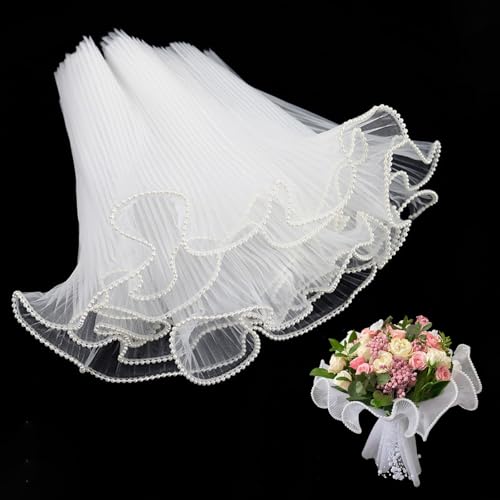 YUANGUNGUN Premium-Geschenkpapier mit Perlenrand, Blumenmuster, 4,3 m, ideal für Bastelarbeiten, Party-Dekorationen, Floristenbedarf, Hochzeits- und Partygeschenkverpackungen, Geschenkverpackungen YUANGUNGUN Premium-Geschenkpapier mit Perlenrand, Blumenmuster, 4,3 m, ideal für Bastelarbeiten, Party-Dekorationen, Floristenbedarf, Hochzeits- und Partygeschenkverpackungen, Geschenkverpackungen von YUANGUNGUN