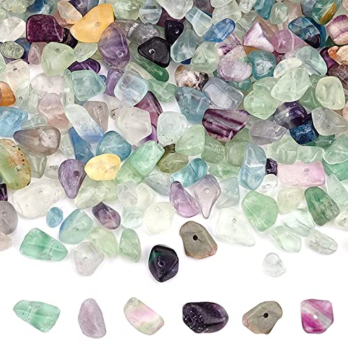 300 Stück Edelsteinperlen Mit Bohrung Edelsteine Mit Loch Unregelmäßige Edelstein Perlen Zum Auffädeln Edelsteinperlen Mit Loch Für Die Schmuckherstellung,Ohrringe,Ring,Diy-zubehör (helle Farbe) 300 Stück Edelsteinperlen Mit Bohrung Edelsteine Mit Loch Unregelmäßige Edelstein Perlen Zum Auffädeln Edelsteinperlen Mit Loch Für Die Schmuckherstellung,Ohrringe,Ring,Diy-zubehör (helle Farbe) von YUANHEHE
