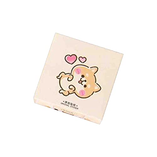 45 Stück Kawaii-Aufkleber-Set, Washi-Scrapbooks, Aufkleber-Set, niedlicher Hund, DIY, dekorative Aufkleber, DIY-Etikett für Geschenk-Box, Verpackung, Album von YUANstore