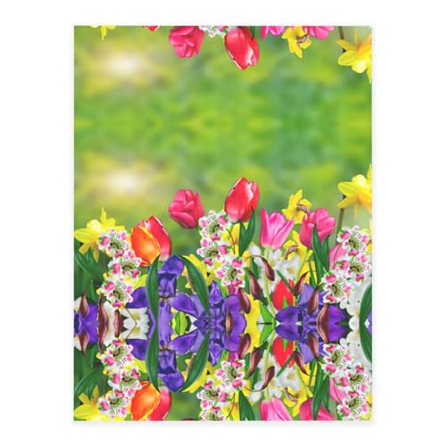 Frühlingsblumen-Druck, modische Kristall-Aufkleber, Bastelkarten, Dekorationen für Wasserflasche, Laptop, Gepäck, Telefon, Gitarre Frühlingsblumen-Druck, modische Kristall-Aufkleber, Bastelkarten, Dekorationen für Wasserflasche, Laptop, Gepäck, Telefon, Gitarre von YUBVCF